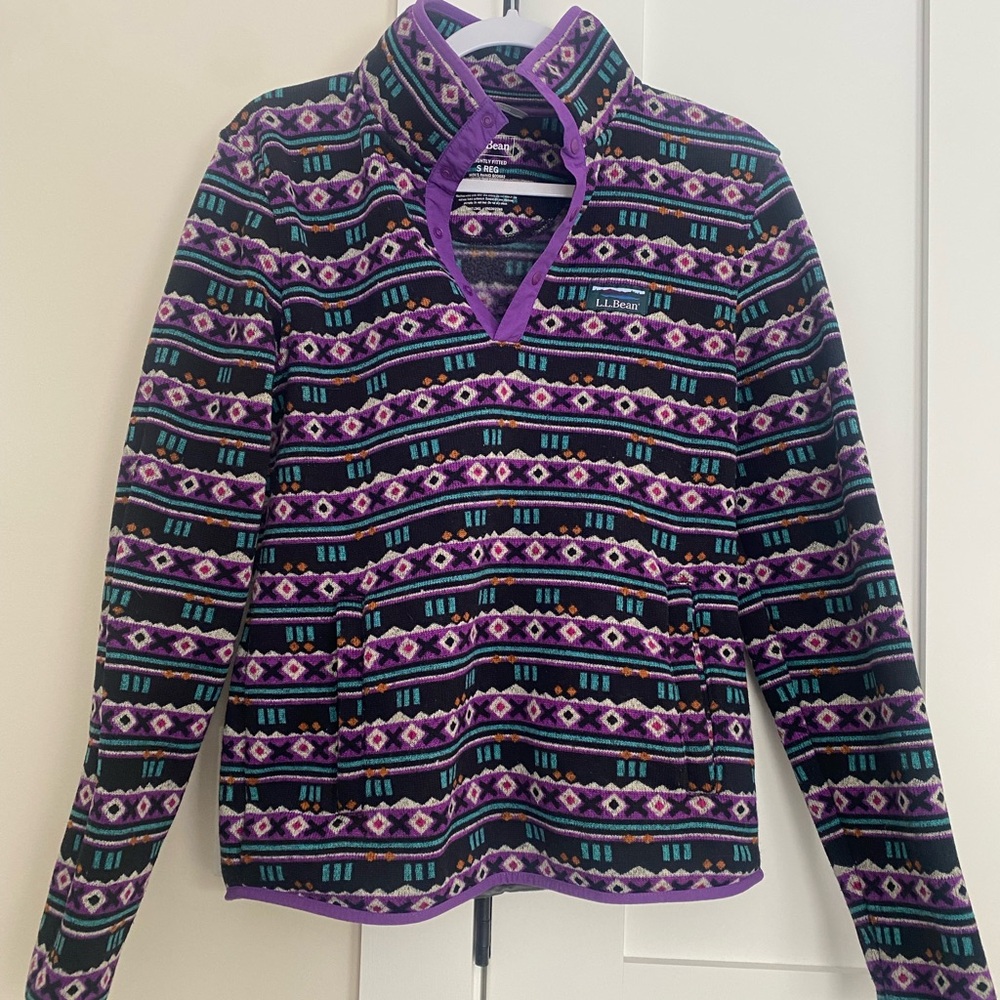 Women’s L.L. Bean Sweater Fleece Pullover